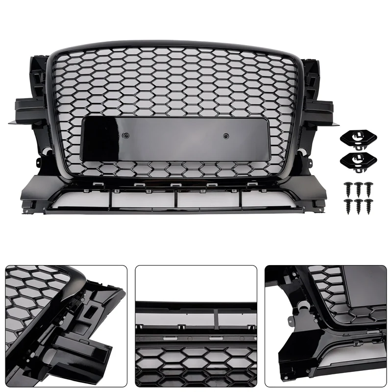 Grille Pare-Chocs Noir Brillant Audi Q5 2009-2012 OEM 8R0853651B