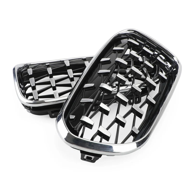 Grille Rein Avant Noir Chrome BMW Série 1 F20 F21 2015-2017