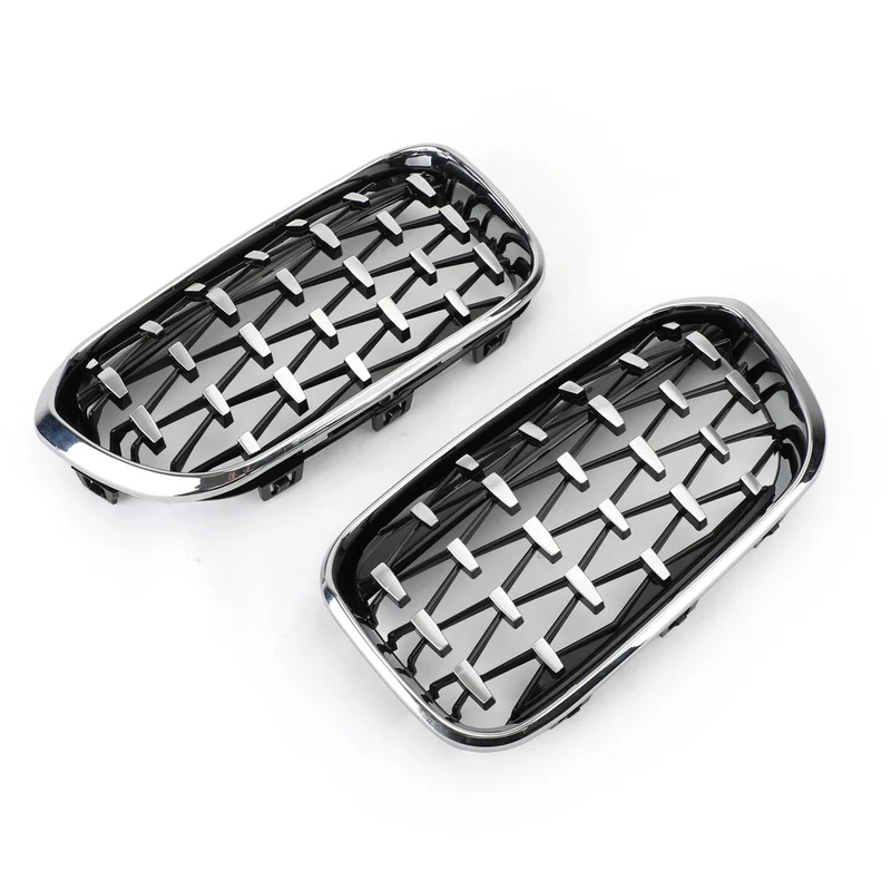 Grille Rein Avant Noir Chrome BMW Série 1 F20 F21 2015-2017