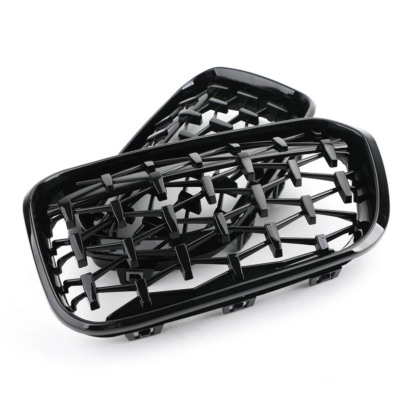 Grille Rein Avant Noir Chrome BMW Série 1 F20 F21 2015-2017