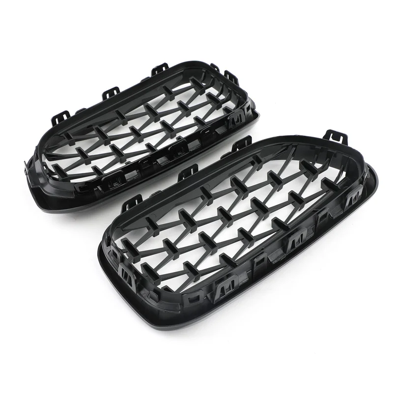 Grille Rein Avant Noir Chrome BMW Série 1 F20 F21 2015-2017