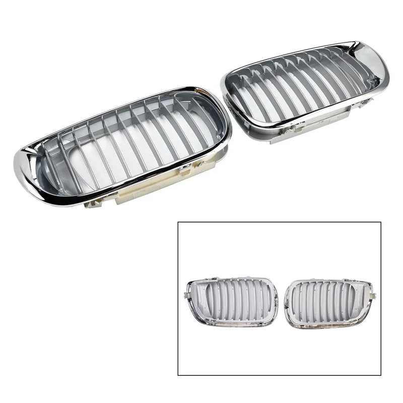 Grille Calandre Avant Chromée BMW E46 4 Portes 2002-2005