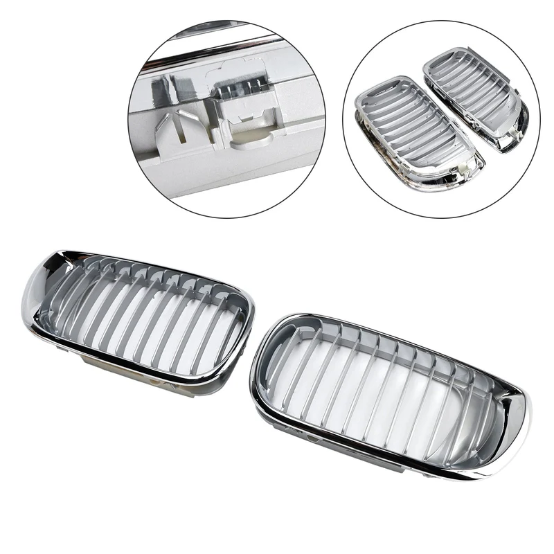 Grille Calandre Avant Chromée BMW E46 4 Portes 2002-2005