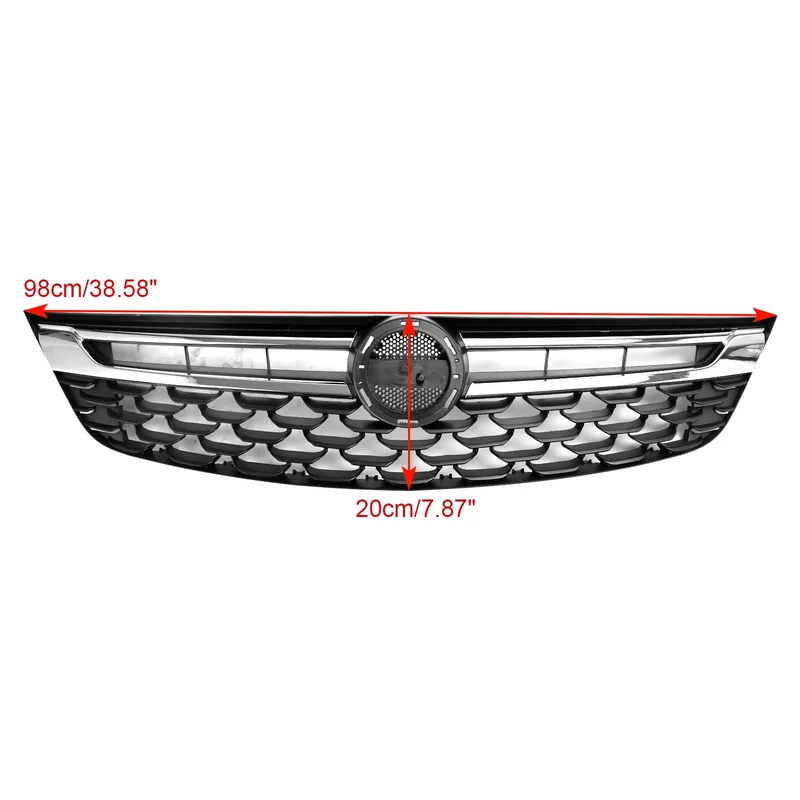 Grille Avant Noir Chrome Opel Astra K 2015-2019