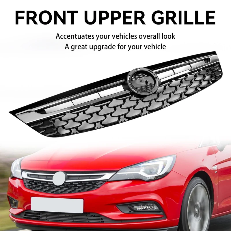 Grille Avant Noir Chrome Opel Astra K 2015-2019