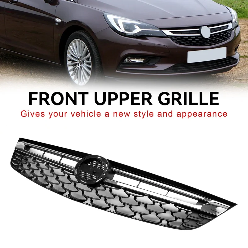 Grille Avant Noir Chrome Opel Astra K 2015-2019