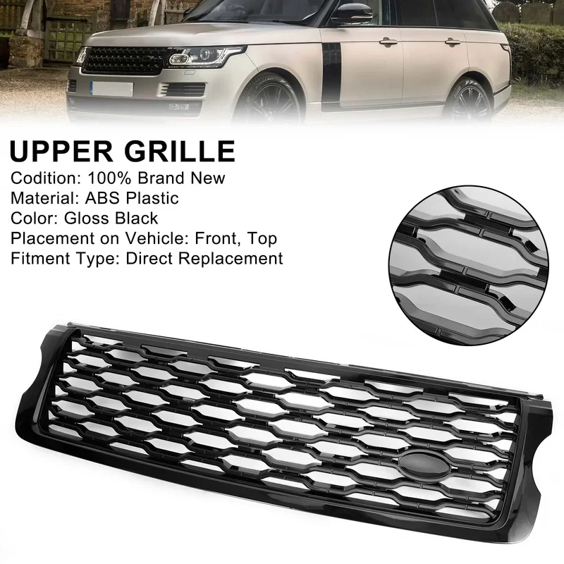 Calandre Range Rover Vogue L405 Noir Brillant