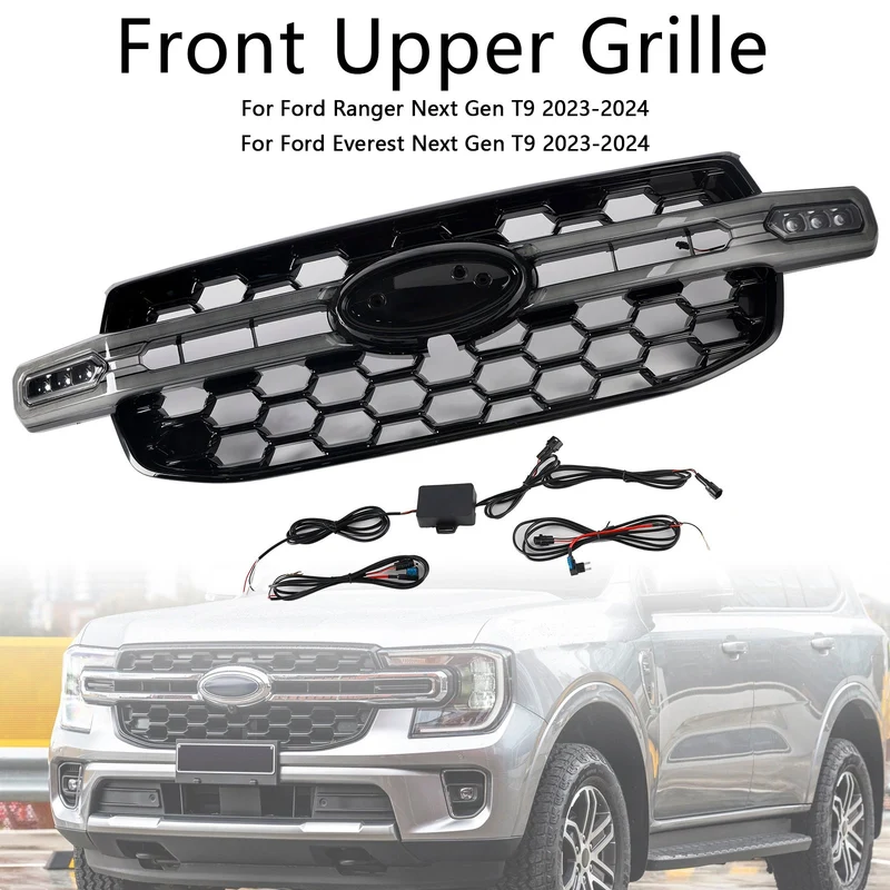 Grille Ford Ranger T9 Next Gen 2023-2024 LED