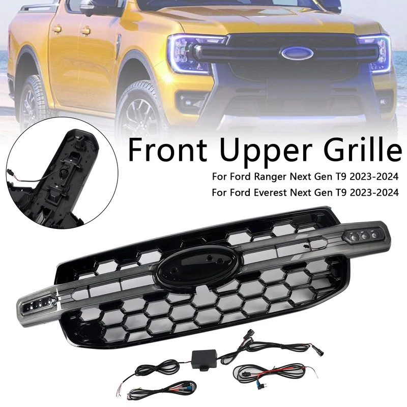 Grille Ford Ranger T9 Next Gen 2023-2024 LED