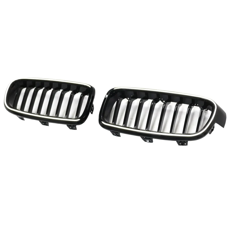 Grille Calandre BMW Série 3 F30 F31 Noir Brillant 2012-2019