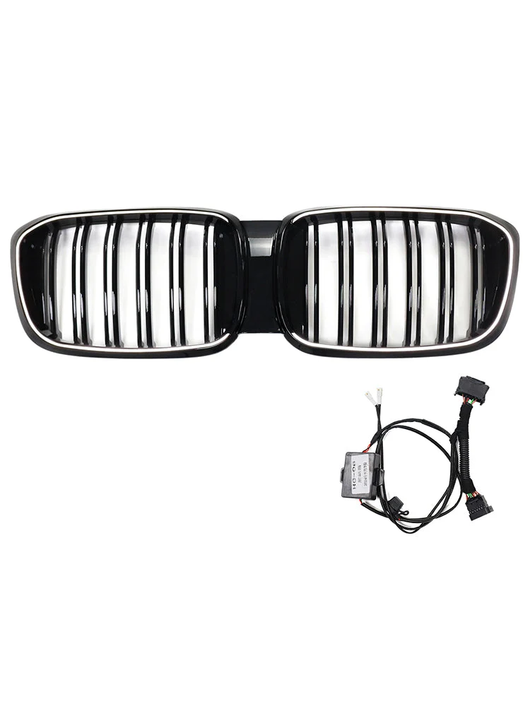 Calandre Maille BMW X3 X4 G01 G02 Noir 2018-2021 v4