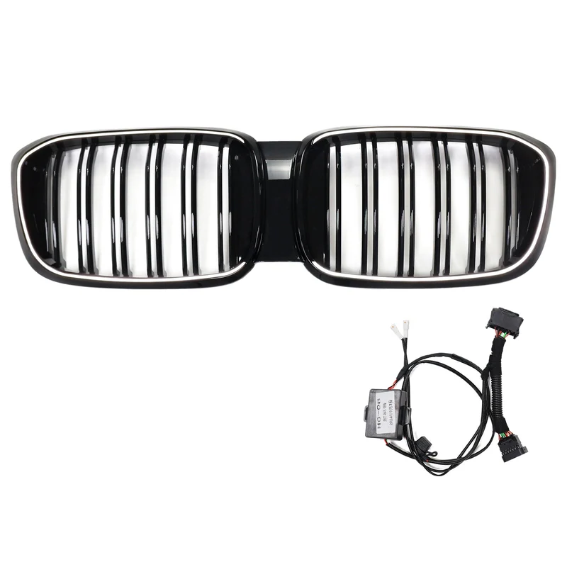 Calandre Maille BMW X3 X4 G01 G02 Noir 2018-2021 v4