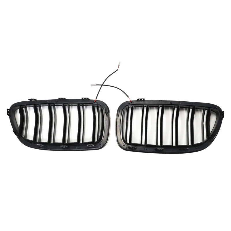 Grille Rein BMW Série 5 F10 F11 Noir Brillant 2010-2016