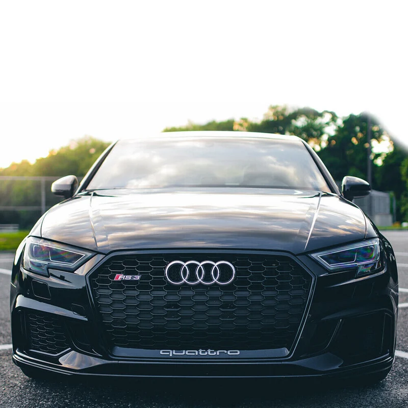 Calandre Audi A3 8V Look RS3 Noir 2016 à 2019