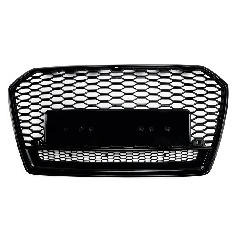 Calandre Style RS6 Nid Abeille Noir Audi A6 C7PA 2016-2018