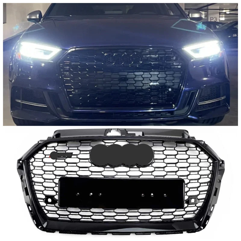 Grille Pare-Chocs Nid Abeille RS3 Audi A3 8V 2017-2019