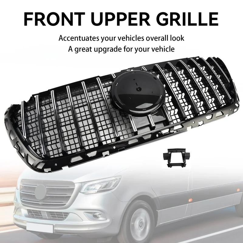 Calandre Avant Style GT Noir Mercedes Sprinter W907 W910