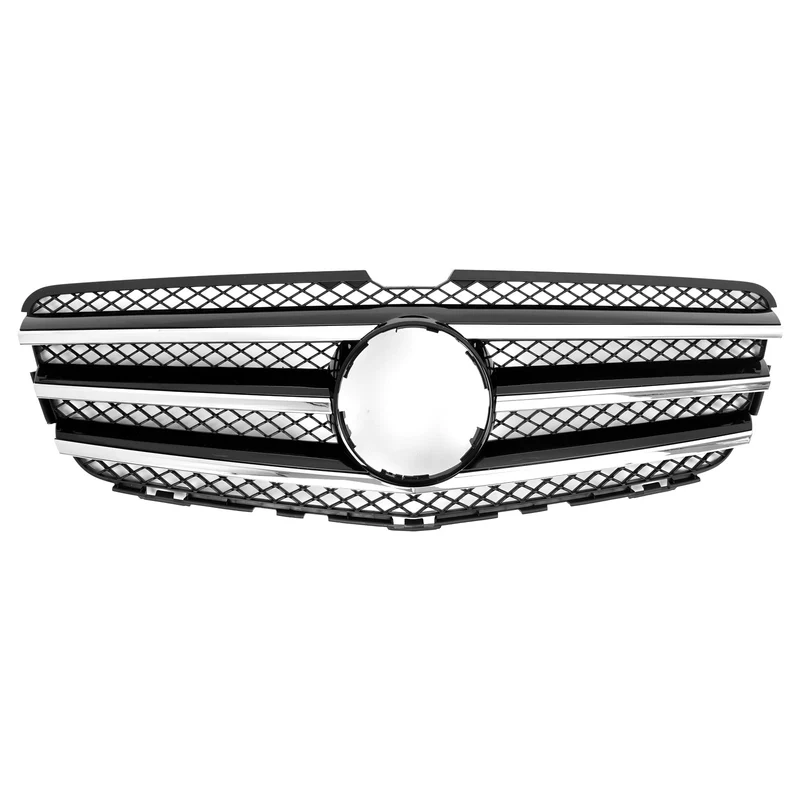 Grille Pare-Chocs Chrome Noir Mercedes Classe R W251 2010-2013