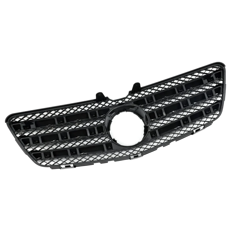 Grille Pare-Chocs Chrome Noir Mercedes Classe R W251 2010-2013