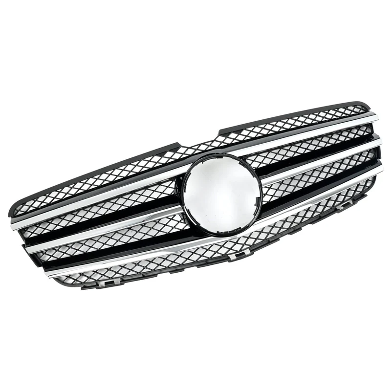 Grille Pare-Chocs Chrome Noir Mercedes Classe R W251 2010-2013