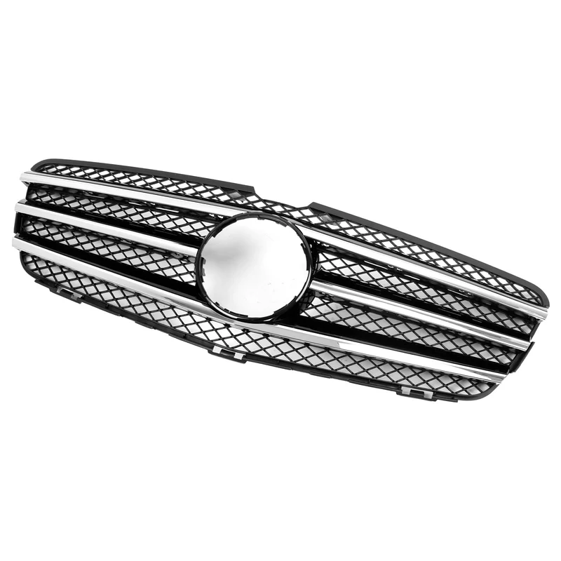 Grille Pare-Chocs Chrome Noir Mercedes Classe R W251 2010-2013