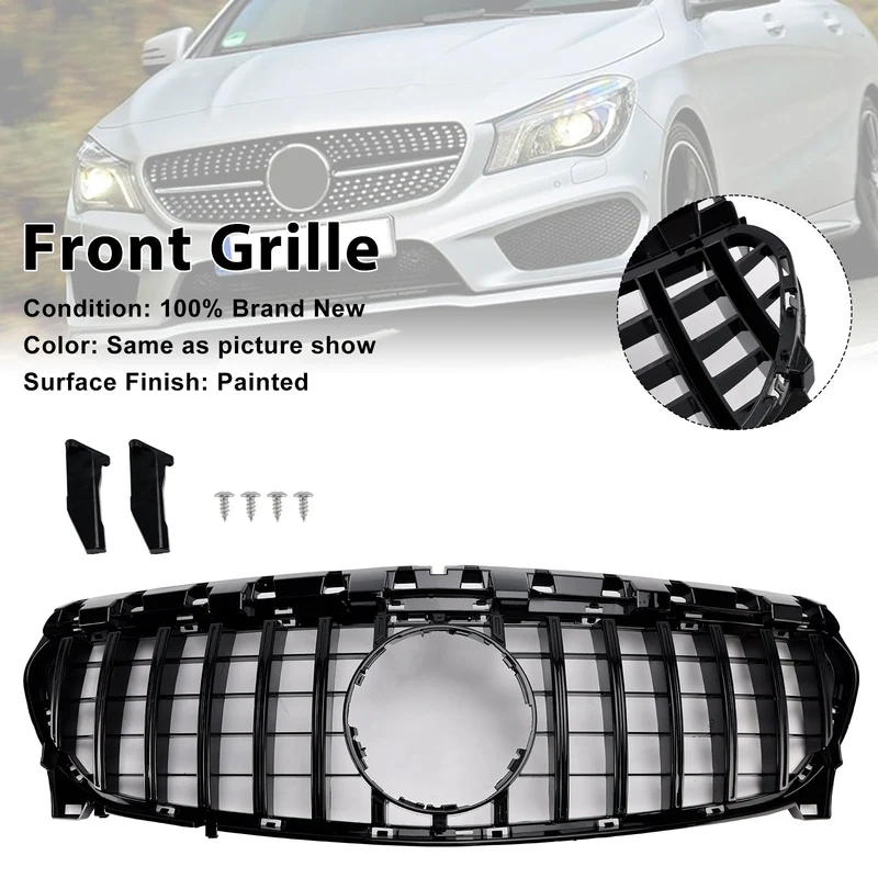 Grille Avant GT Style Mercedes-Benz CLA W117 2013-2019