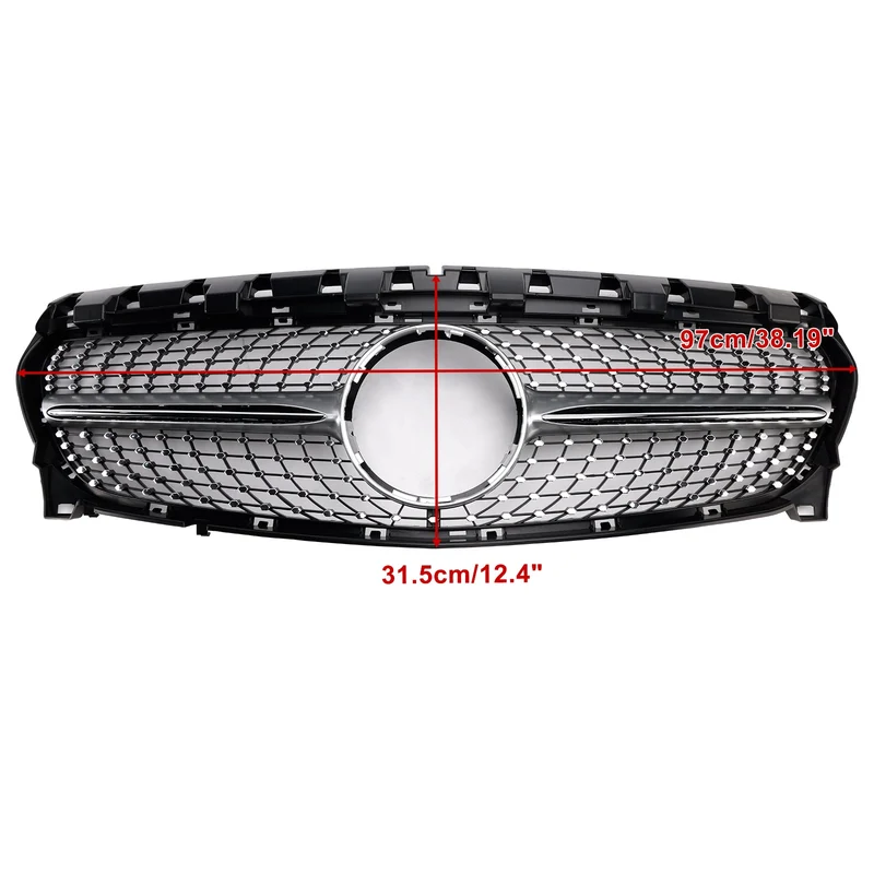Grille Diamant Mercedes-Benz Classe CLA W117 2013-2019