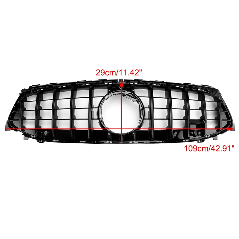 Grille Pare-Chocs Noir Mercedes Classe CLA W118 C118 2024-2025