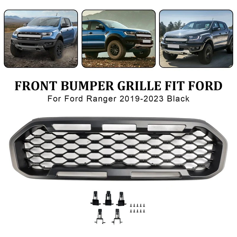 Grille Pare-Chocs Ford Ranger T8 2019-2023 Noir