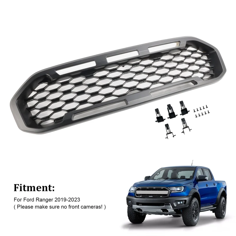 Grille Pare-Chocs Ford Ranger T8 2019-2023 Noir