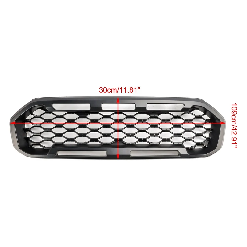 Grille Pare-Chocs Ford Ranger T8 2019-2023 Noir