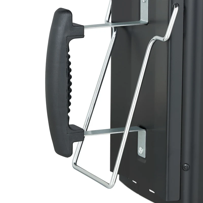 Cheminée d'allumage pratique pour barbecue 30 x 30 x 20 cm en métal noir 13_0012047