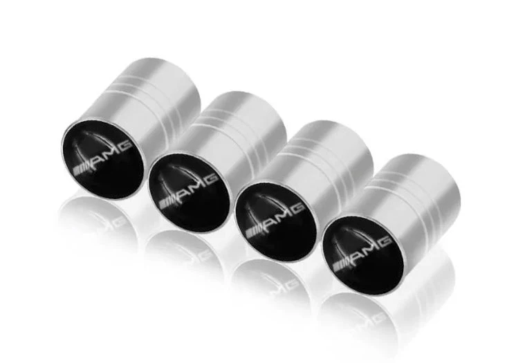 4x Bouchons de Valve AMG Chrome Mercedes