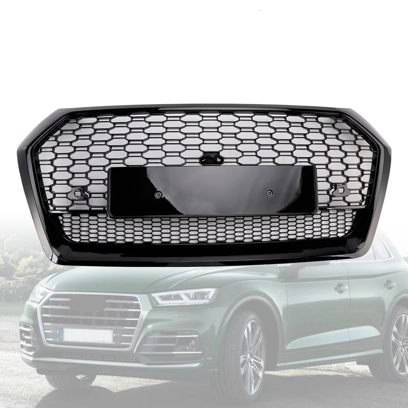 Calandre Nid d'Abeille Style RSQ5 Audi Q5 SQ5 2018-2020 Noir