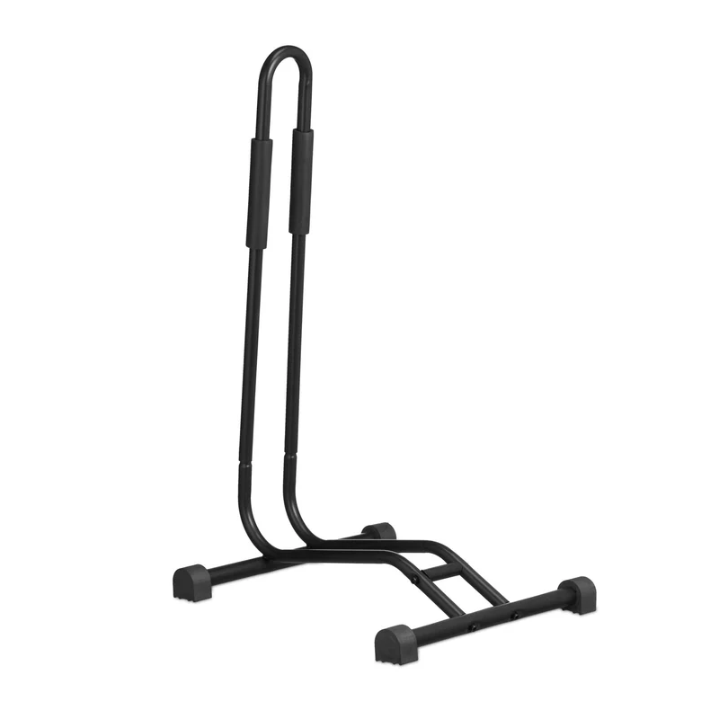 Pied d'atelier réglable pour entretien vélo avec plateau outils 150 x 50 x 50 cm en métal noir 13_0011947