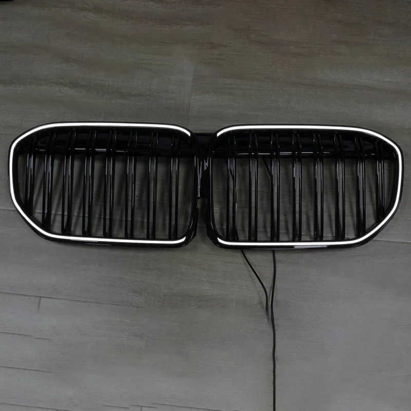 Grille BMW Série 7 G11 G12 Noir Brillant 2019-2022 v2
