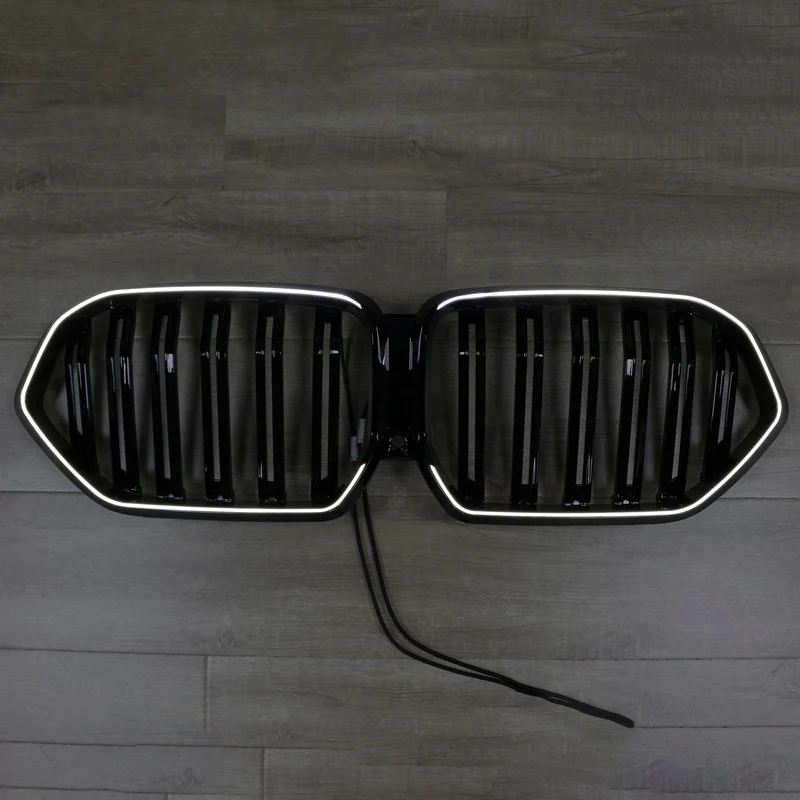 Grille BMW X6 G06 M60i Double Lamelles Noir 2023-2025