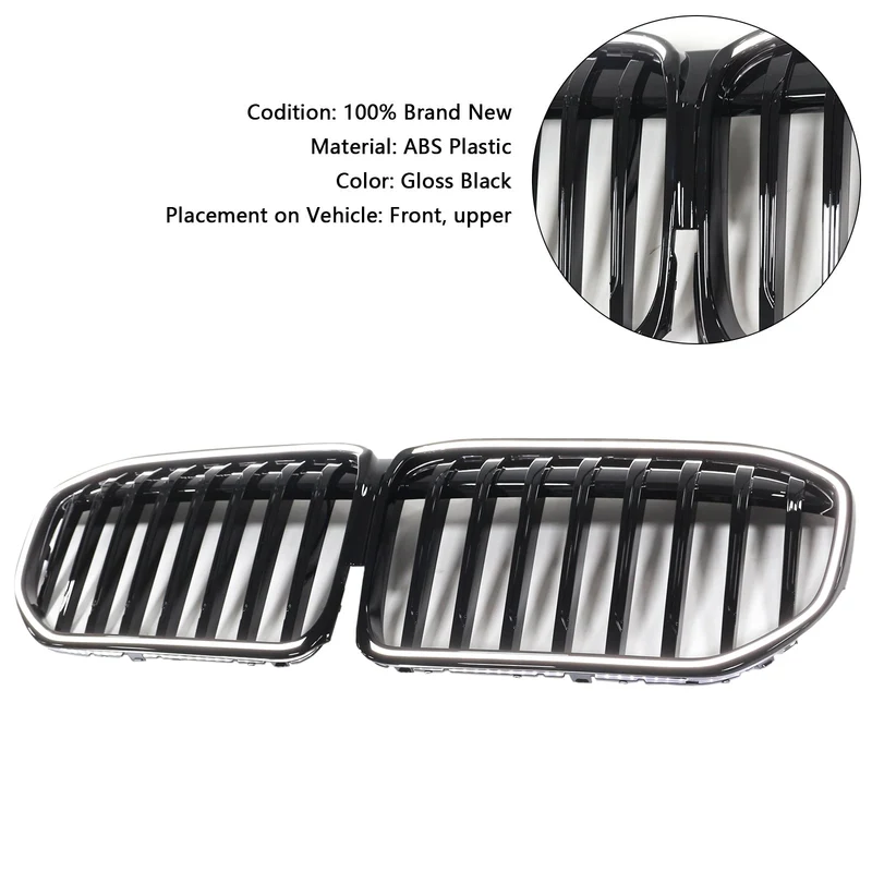 Grille BMW Série 7 G11 G12 Noir Brillant 2019-2022