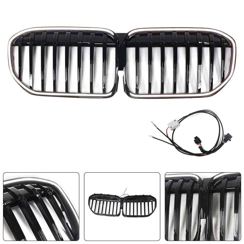 Grille BMW Série 7 G11 G12 Noir Brillant 2019-2022