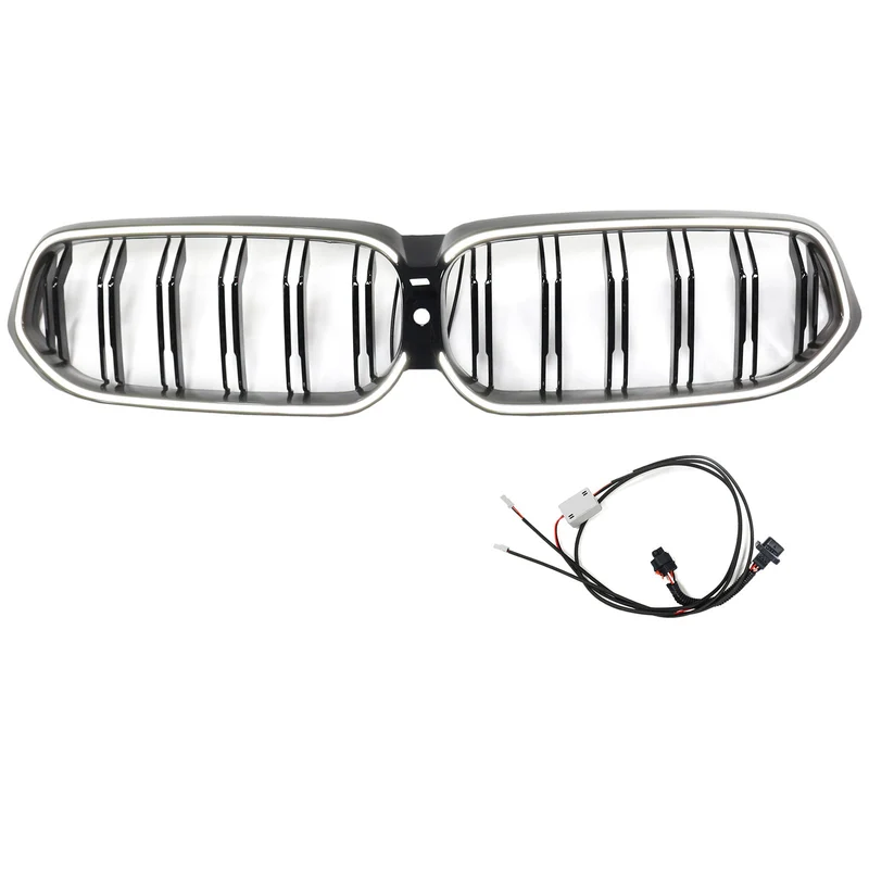Calandre BMW Série 6 G32 Double Lamelles Noir 2020-2025