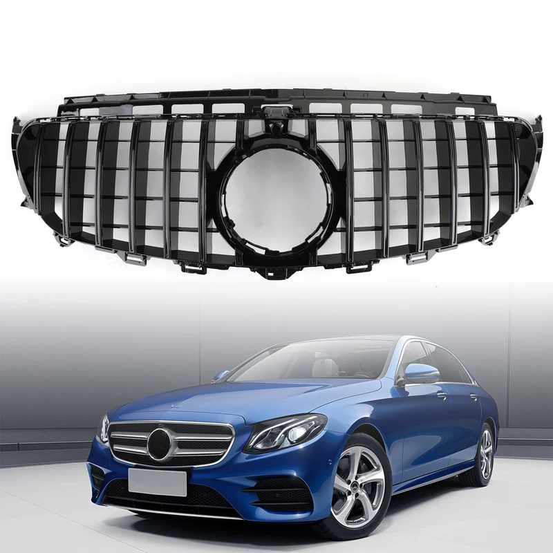 Calandre Style GTR Noir Mercedes Classe E W213 2016-2019
