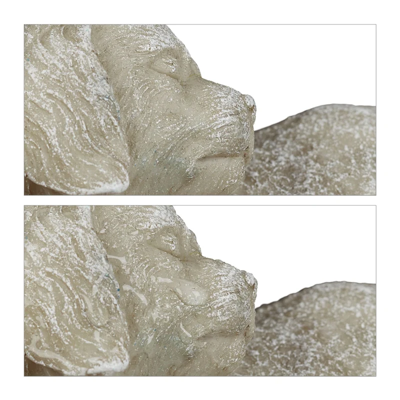 Décoration pour la tombe d'animal de compagnie jardin cimetière à la mémoire de votre compagnon 30 x 20 x 15 cm en résine blanche 13_0010582