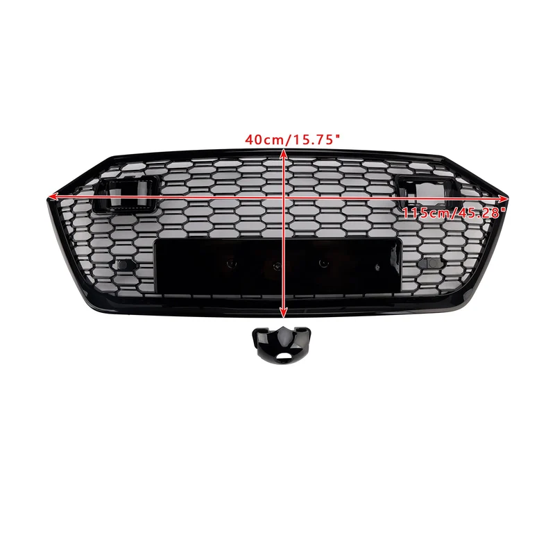 Calandre Pare-Chocs Audi A7 C8 S7 Noire ACC