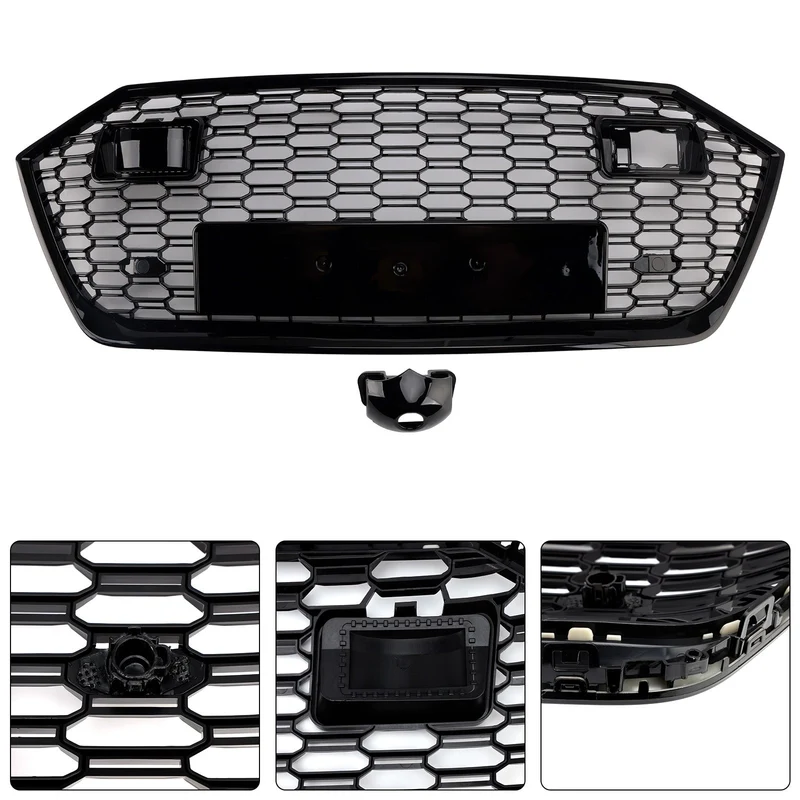 Calandre Pare-Chocs Audi A7 C8 S7 Noire ACC