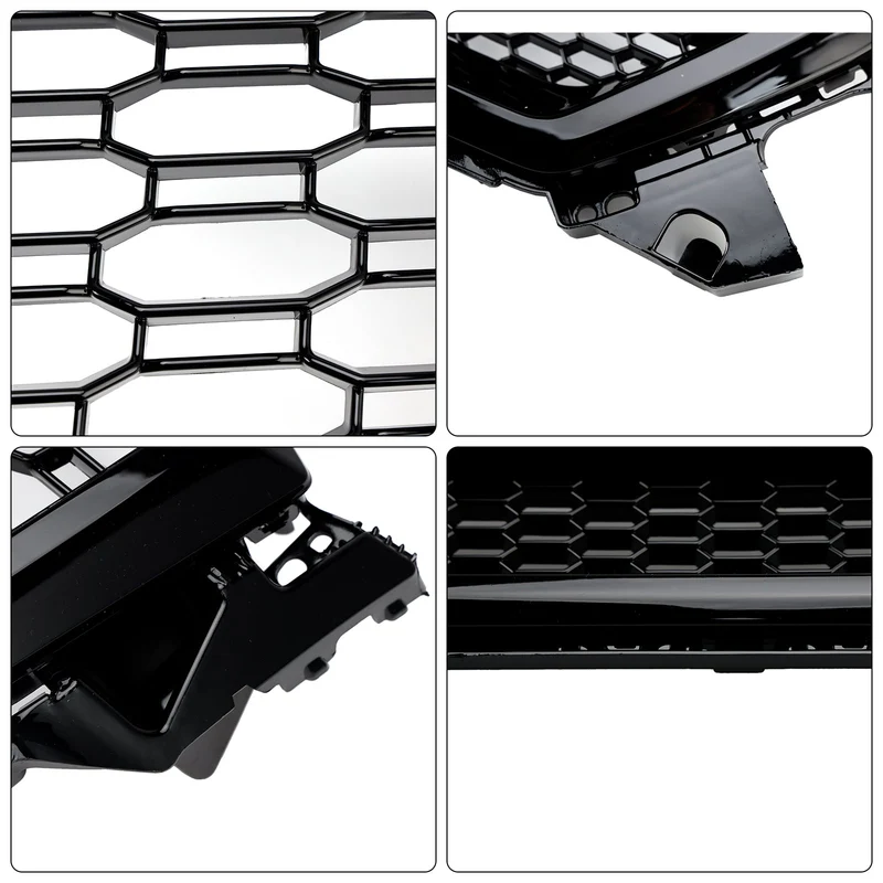 Calandre Nid d'Abeille Noir Brillant Audi Q2 2016-2020 Pré-lifting