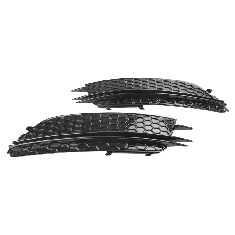 Parement Avant Bas Grille Foglight Noir Audi A6 C7 Pré-Facelift