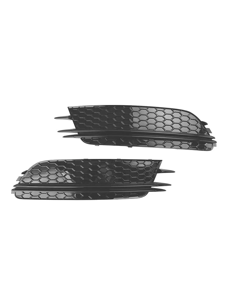 Parement Avant Bas Grille Foglight Noir Audi A6 C7 Pré-Facelift