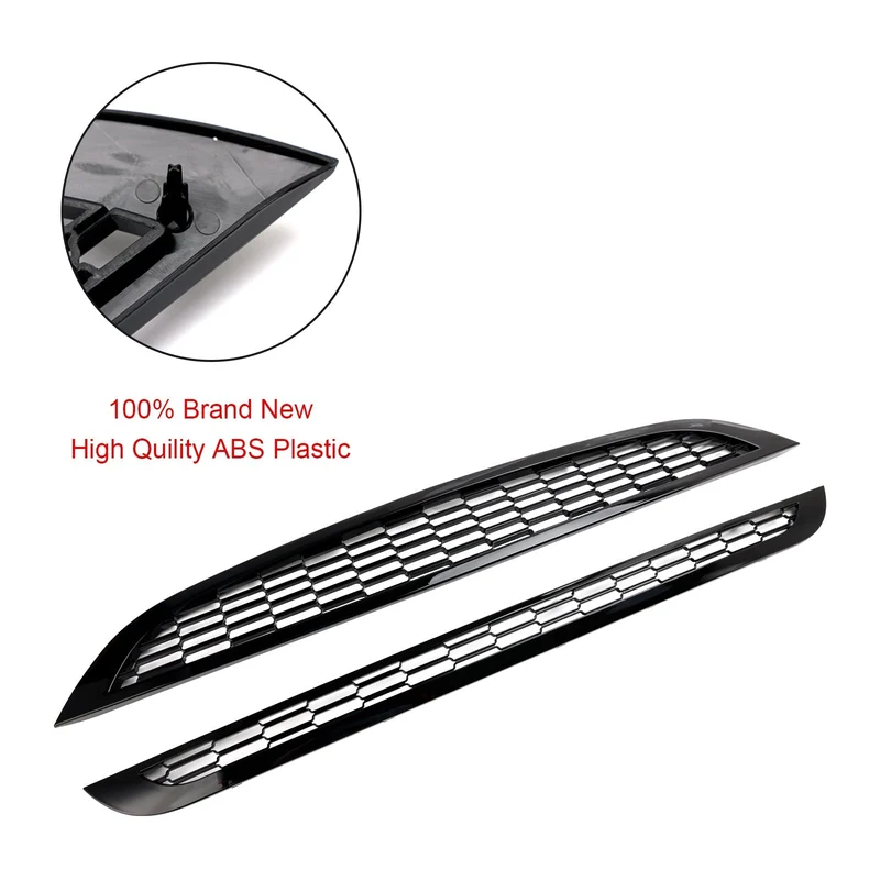 Calandre Nid d'Abeille MINI R50 R52 R53 2002-2006 Noir 2P