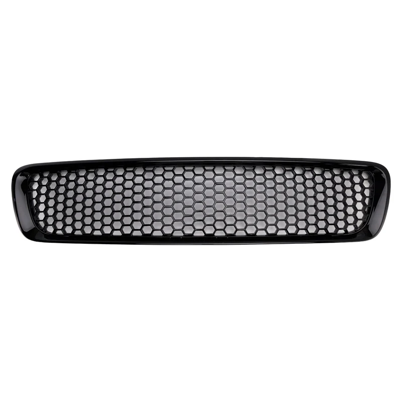 Grille Calandre Nid Abeille Noir Brillant Volvo S40 V50 2004-2007