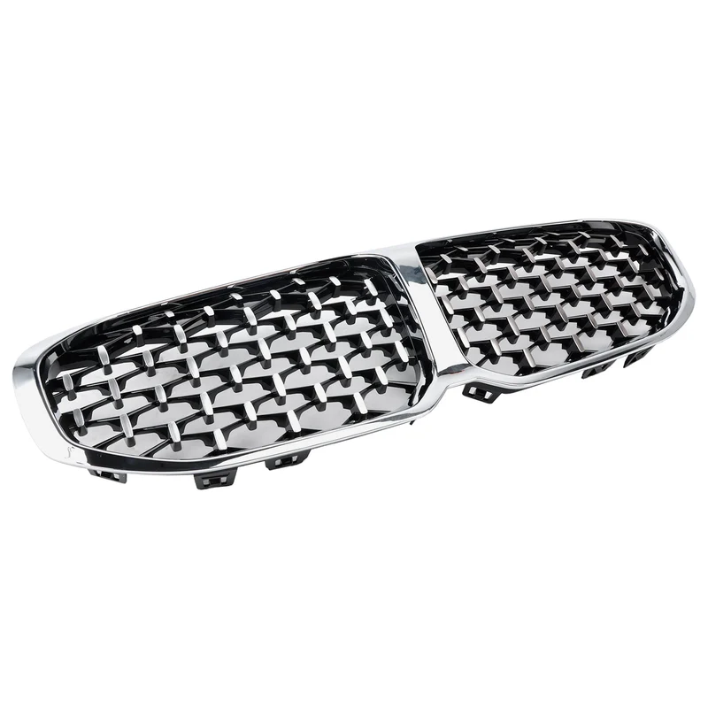 Calandre Avant BMW Série 1 F40 2019-2023 Style Diamant Argenté